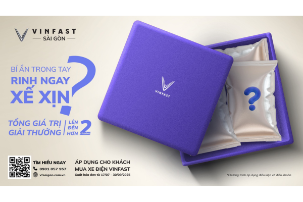 VinFast Triển Khai Chương Trình Khuyến Mại “Bí Ẩn Trong Tay – Rinh Ngay Xế Xịn” Với Tổng Giá Trị Giải Thưởng Hơn 2,3 Tỷ Đồng