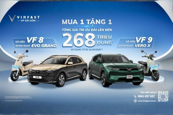 ⚡ MUA 1 – TẶNG 1 CỰC HOT | DÀNH RIÊNG CHO VF 8 & VF 9! ⚡