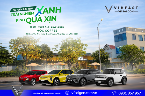 [SỰ KIỆN LÁI THỬ] TRẢI NGHIỆM LÁI THỬ, QUÀ XỊN TRAO TAY