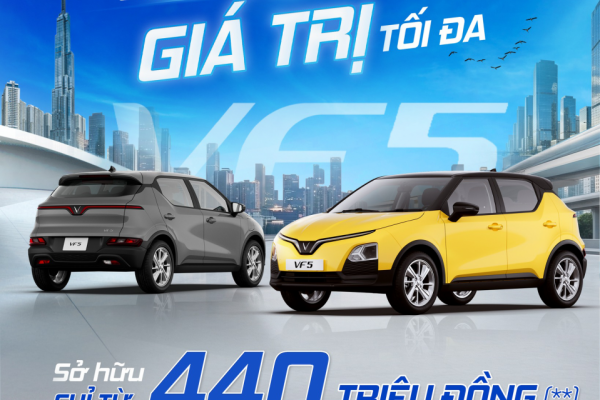 CHI PHÍ TỐI ƯU - AN TÂM TRỌN HÀNH TRÌNH CÙNG VF 5